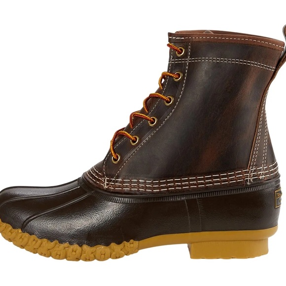 Men’s LL Bean 8 in. Thinsulate Bean Boots (size 8 medium) - Picture 3 of 8